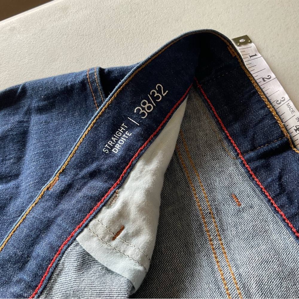 Tommy Jeans Dark Blue Denim Jeans hemmed - Picture 4 of 7